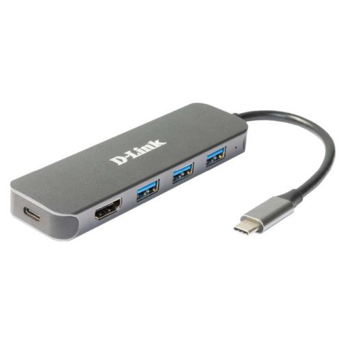 I/O HUB USB-C 5-IN-1/DUB-2333 D-LINK