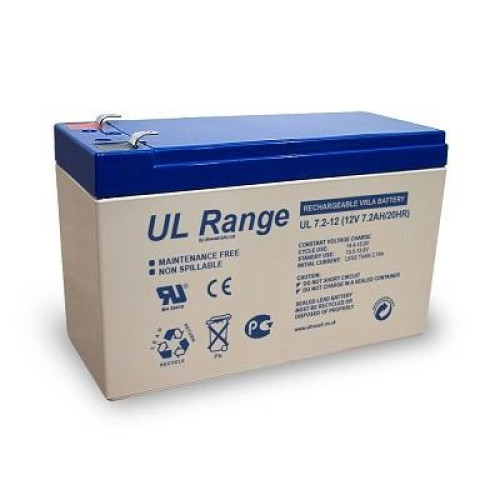 BATTERY 12V 7.2AH/UL7.2-12 ULTRACELL