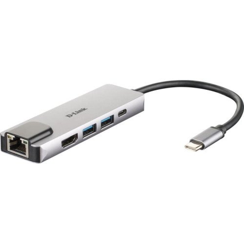 I/O HUB USB-C 5PORT/DUB-M520 D-LINK