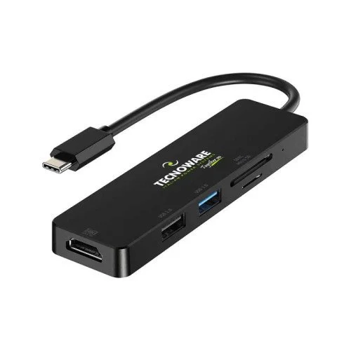 I/O HUB USB-C/FHUB17693 TECNOWARE