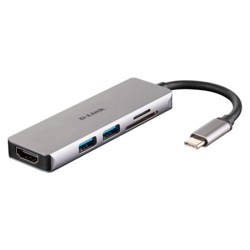 I/O HUB USB-C 5PORT/DUB-M530 D-LINK