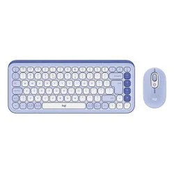 KEYBOARD +MOUSE COMBO POP ICON/LILIAC 920-013078 LOGITECH