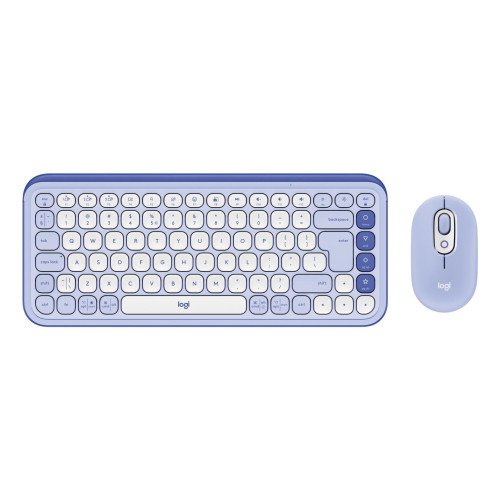 KEYBOARD +MOUSE COMBO POP ICON/LILIAC 920-013078 LOGITECH