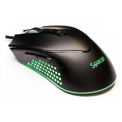 MOUSE USB OPTICAL/BLACK SPGM-ALIEN-NOVA SPACER