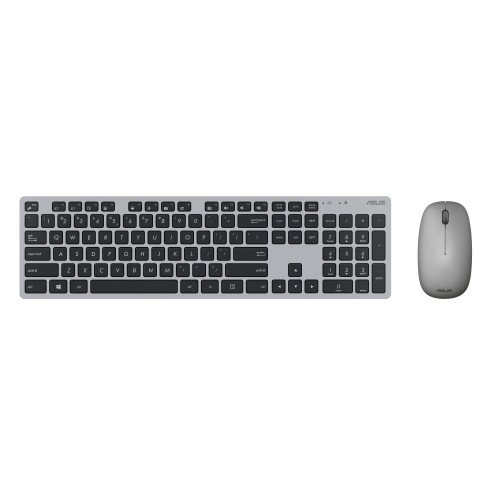 KEYBOARD +MOUSE WRL OPT. W5000/ENG GREY 90XB0430-BKM1S0 ASUS