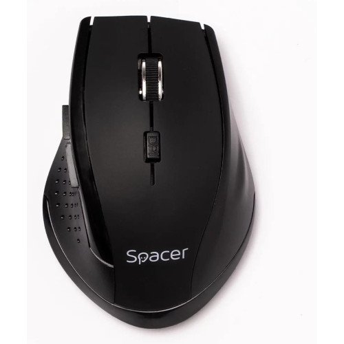 MOUSE USB OPTICAL WRL/BLACK SPMO-291 SPACER