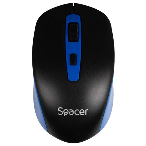 MOUSE USB OPTICAL WRL/BLACK SPMO-WS01-BKBL SPACER