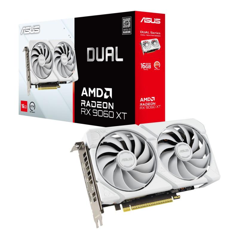 DUAL-RX9060XT-16G-WHITE