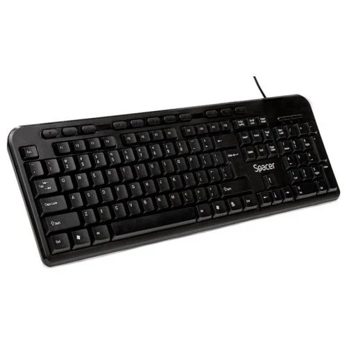 KEYBOARD USB BLACK/SPKB-169 SPACER