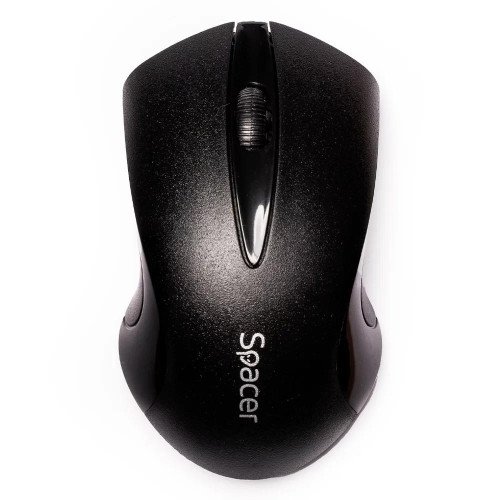 MOUSE USB OPTICAL WRL/BLACK SPMO-W12 SPACER