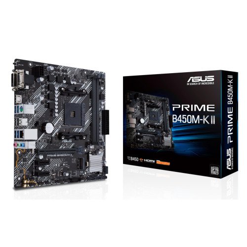 MB AMD B450 SAM4 MATX/PRIME B450M-K II ASUS