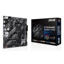 MB AMD B550 SAM4 MATX/PRIME B550M-K ARGB ASUS