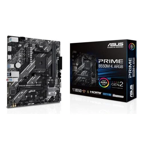 MB AMD B550 SAM4 MATX/PRIME B550M-K ARGB ASUS