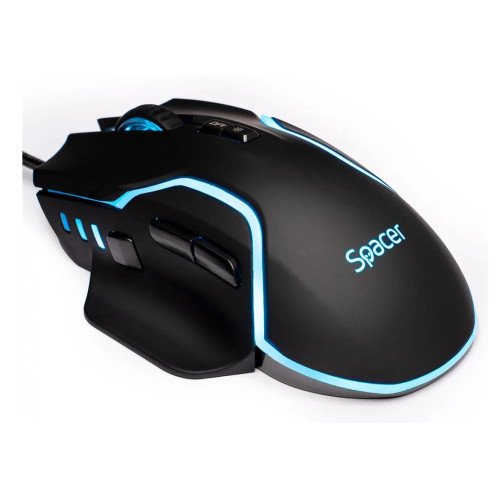 MOUSE USB OPTICAL/BLACK SPGM-ALIEN-RACE SPACER