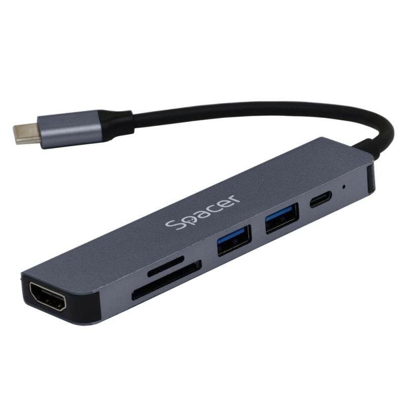 I/O DOCKING STATION USB3/SPDS-TYPEC-HUPS-6IN1 SPACER