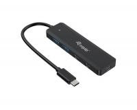 I/O HUB USB-C 4PORT/128964 EQUIP