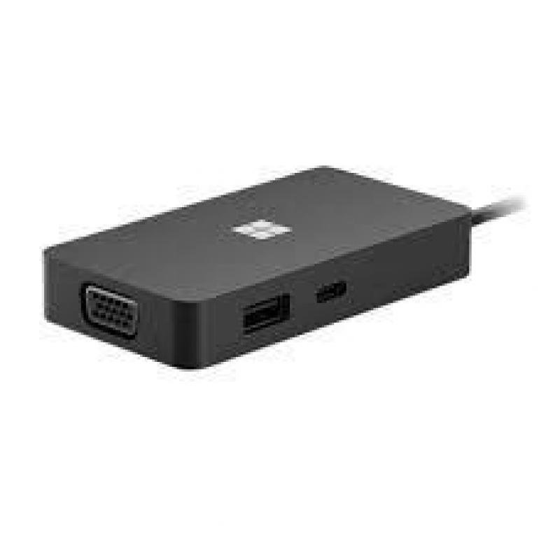 I/O HUB USB-C TRAVEL SURFACE/BLACK 1E4-00004 MICROSOFT
