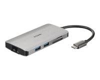 I/O HUB USB-C 8-IN-1/DUB-M810 D-LINK