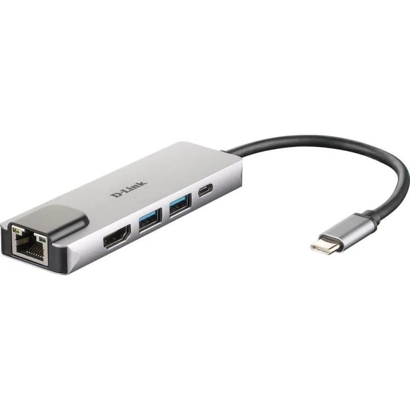 I/O HUB USB-C 5PORT/DUB-M520 D-LINK