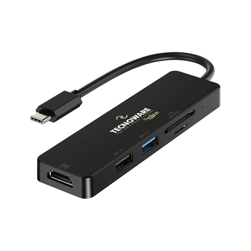 I/O HUB USB-C/FHUB17693 TECNOWARE