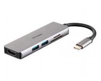 I/O HUB USB-C 5PORT/DUB-M530 D-LINK