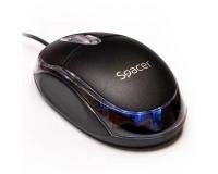 MOUSE USB OPTICAL/BLACK SPMO-080 SPACER