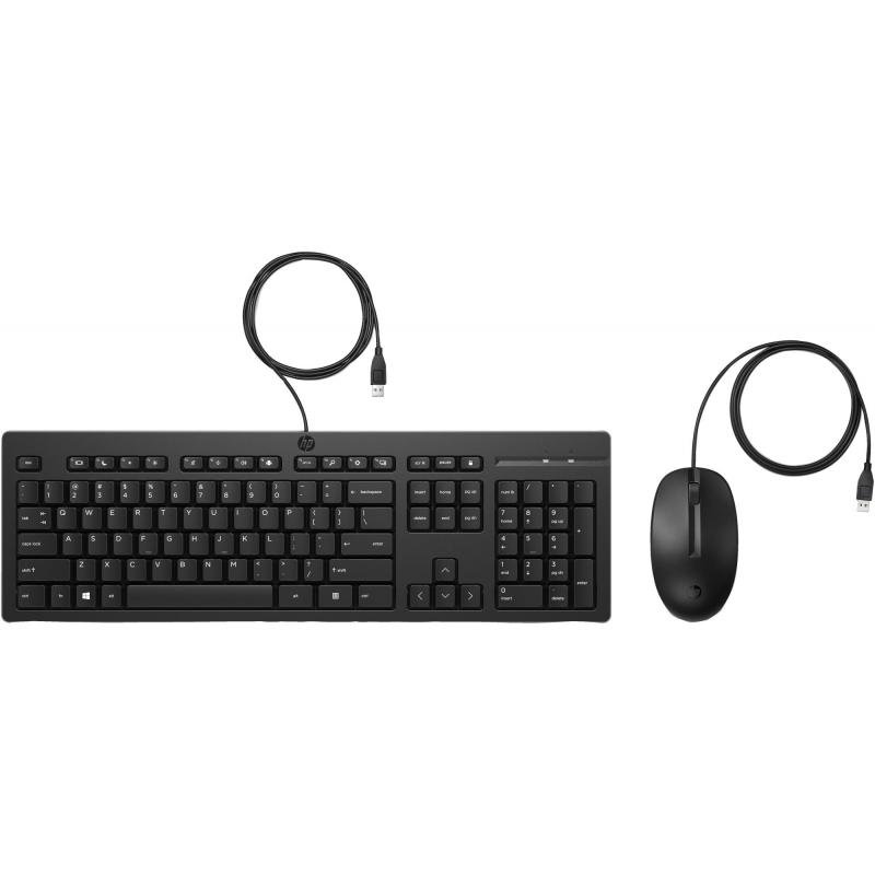 KEYBOARD +MOUSE USB 225/COMBO 286J4AA HP