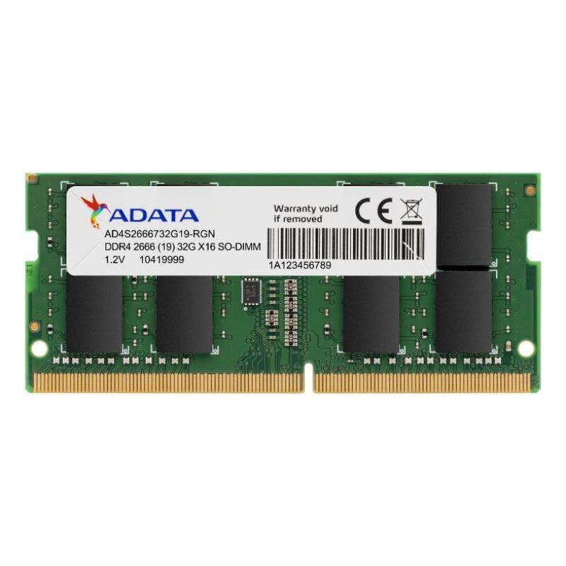 NB MEMORY 8GB PC21300 DDR4/SO AD4S26668G19-SGN ADATA