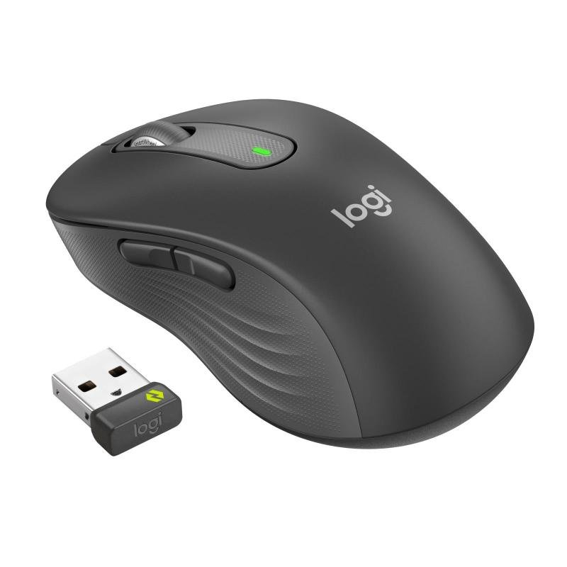 MOUSE USB OPTICAL WRL M650/GRAPHITE 910-006348 LOGITECH