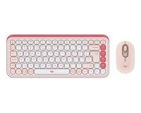 KEYBOARD +MOUSE COMBO POP ICON/ROSE 920-013142 LOGITECH