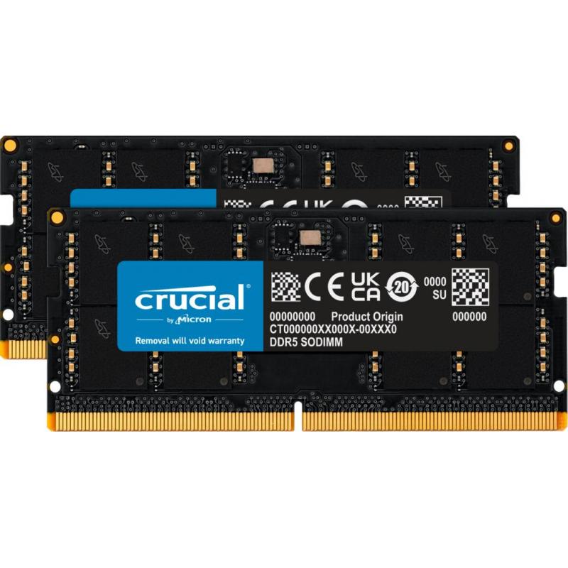 NB MEMORY 64GB DDR5-5600 SO/KIT2 CT2K32G56C46S5 CRUCIAL