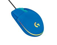 MOUSE USB OPTICAL G203/BLUE 910-005798 LOGITECH