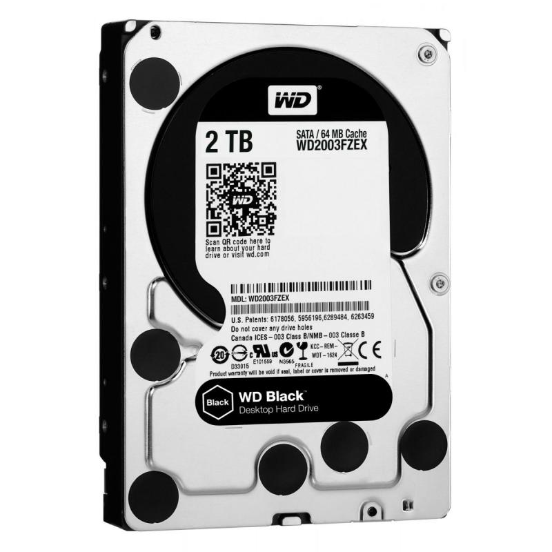 HDD SATA 2TB 7200RPM 64MB/BLACK WD2003FZEX WDC HDD SATA 2TB 7200RPM 64MB/BLACK WD2003FZEX WDC