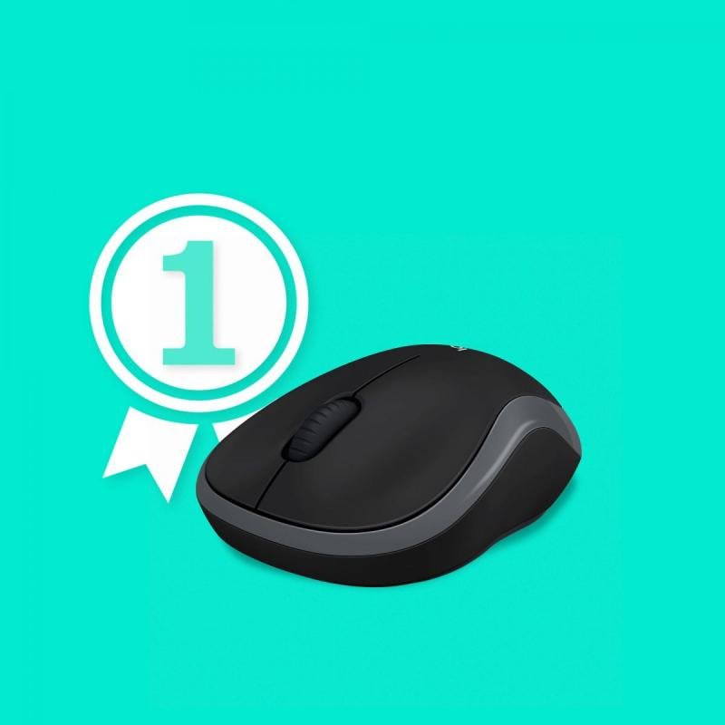 MOUSE USB OPTICAL WRL M185/GREY 910-002238 LOGITECH MOUSE USB OPTICAL WRL M185/GREY 910-002238 LOGITECH