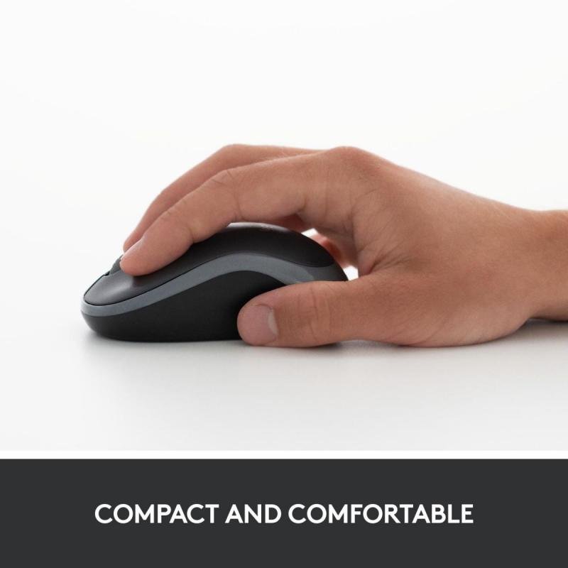 MOUSE USB OPTICAL WRL M185/GREY 910-002238 LOGITECH MOUSE USB OPTICAL WRL M185/GREY 910-002238 LOGITECH