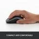 MOUSE USB OPTICAL WRL M185/GREY 910-002238 LOGITECH