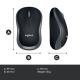 MOUSE USB OPTICAL WRL M185/GREY 910-002238 LOGITECH MOUSE USB OPTICAL WRL M185/GREY 910-002238 LOGITECH
