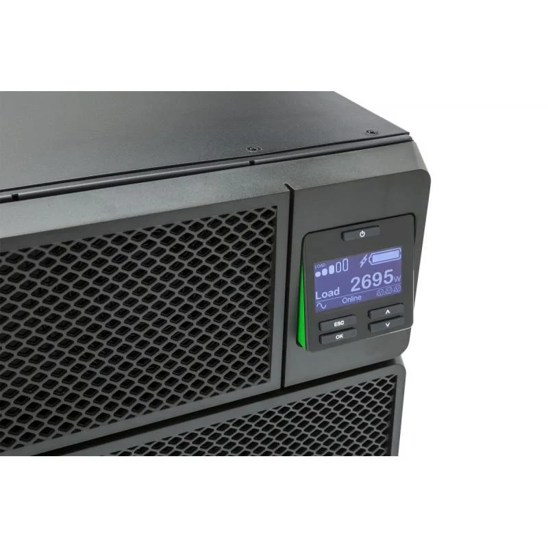 APC Smart-UPS On-Line SRT5KRMXLI - 5000VA, 6x C13, 4x C19 output, rack mountable, Embedded NMC