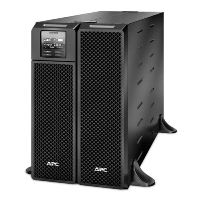 Smart-UPS On-Line, 5kVA, Tower, 230V, 6x C13+4x C19 IEC outlets, Network Card+SmartSlot, Extended runtime, W/O rail kit