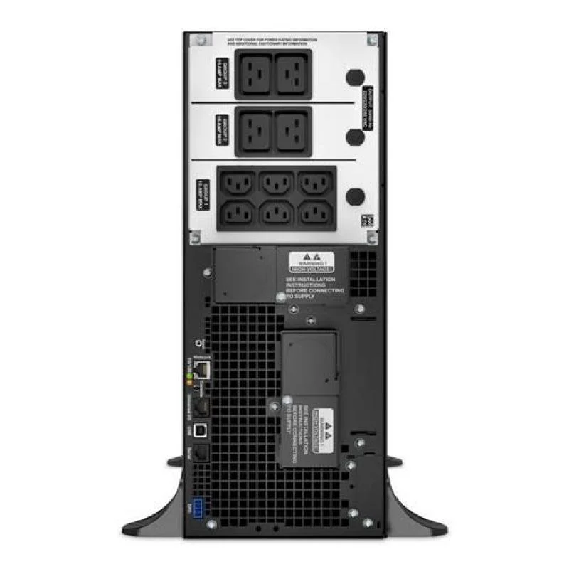 Smart-UPS On-Line, 6kVA/6kW, Tower, 230V, 6x C13+4x C19 IEC outlets, Network Card+SmartSlot, Extended runtime, W/O rail kit Smart-UPS On-Line, 6kVA/6kW, Tower, 230V, 6x C13+4x C19 IEC outlets, Network Card+SmartSlot, Extended runtime, W/O rail kit