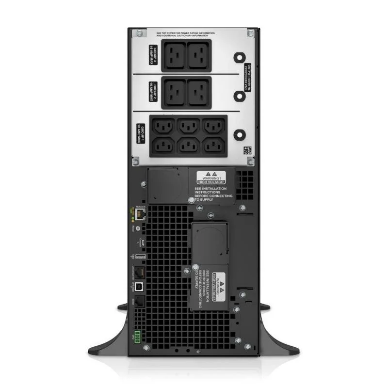 Smart-UPS On-Line, 6kVA/6kW, Tower, 230V, 6x C13+4x C19 IEC outlets, Network Card+SmartSlot, Extended runtime, W/O rail kit Smart-UPS On-Line, 6kVA/6kW, Tower, 230V, 6x C13+4x C19 IEC outlets, Network Card+SmartSlot, Extended runtime, W/O rail kit