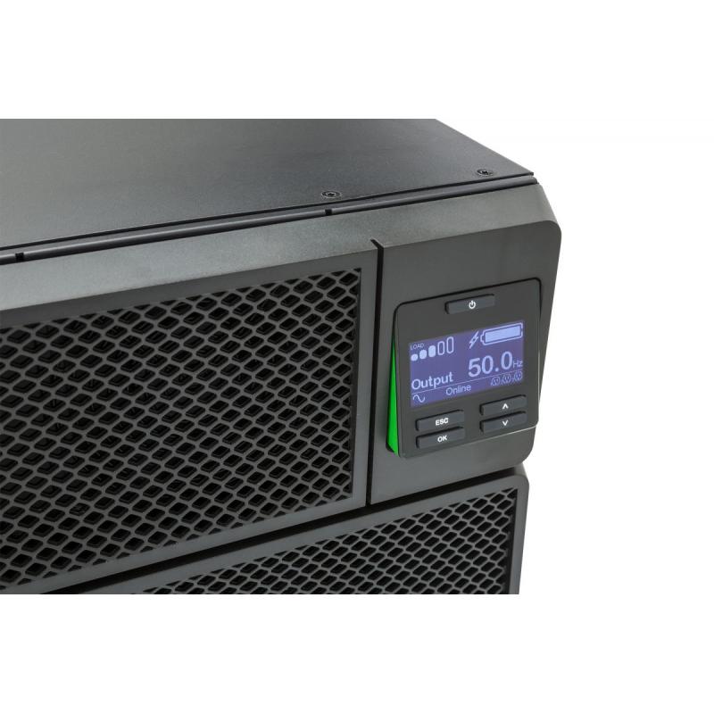 APC Smart-UPS On-Line SRT6KRMXLI - 6kW/VA, 6x C13 + 4x C19 + hardwire 1 phase output, rack mountable, Embedded NMC APC Smart-UPS On-Line SRT6KRMXLI - 6kW/VA, 6x C13 + 4x C19 + hardwire 1 phase output, rack mountable, Embedded NMC