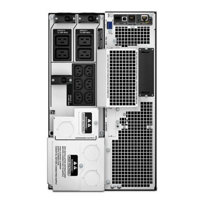 Smart-UPS On-Line, 8kVA/8kW, Tower, 230V 3:1 and 1:1, 6x C13+4x C19 IEC outlets, Network Card+SmartSlot, Extended runtime, W/O rail kit Smart-UPS On-Line, 8kVA/8kW, Tower, 230V 3:1 and 1:1, 6x C13+4x C19 IEC outlets, Network Card+SmartSlot, Extended runtime, W/O rail kit