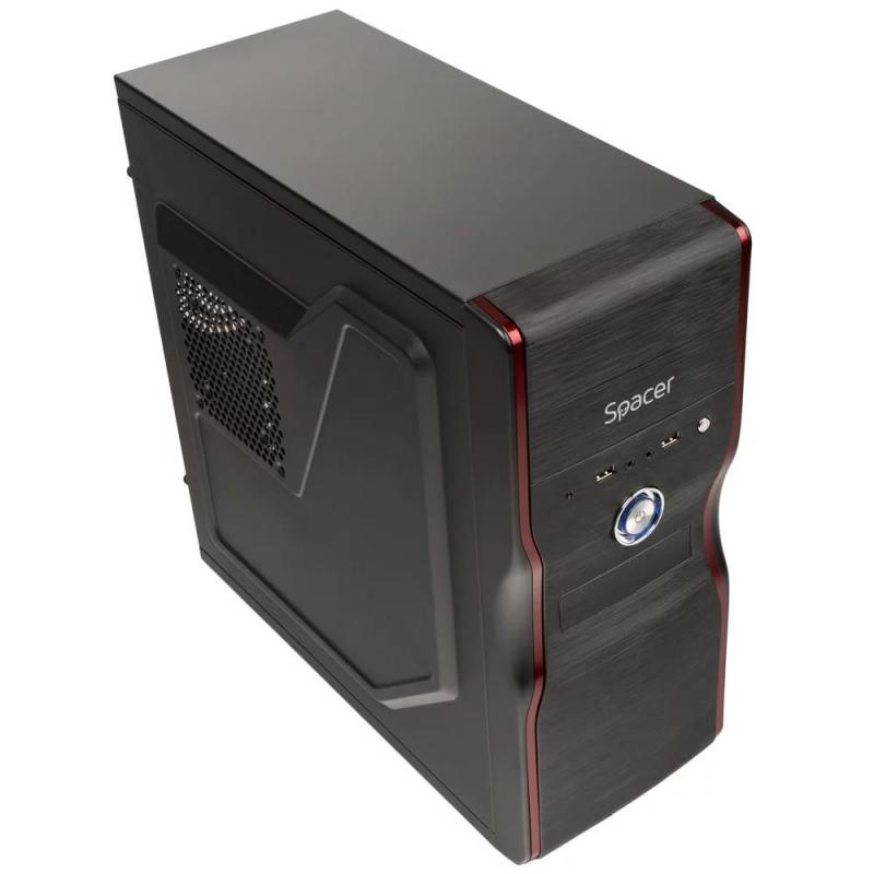 CASE MIDITOWER ATX 450W/MERCURY BLACK SPACER CASE MIDITOWER ATX 450W/MERCURY BLACK SPACER
