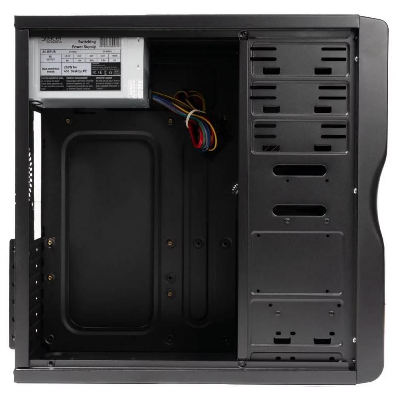 CASE MIDITOWER ATX 450W/MERCURY BLACK SPACER CASE MIDITOWER ATX 450W/MERCURY BLACK SPACER
