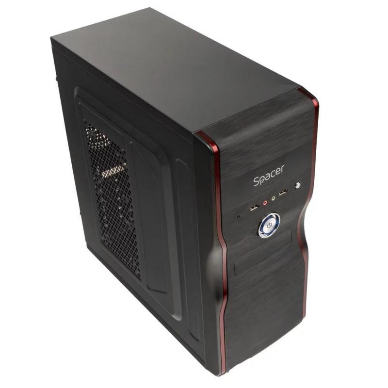 CASE MIDITOWER ATX 500W/MERCURY BLACK SPACER CASE MIDITOWER ATX 500W/MERCURY BLACK SPACER