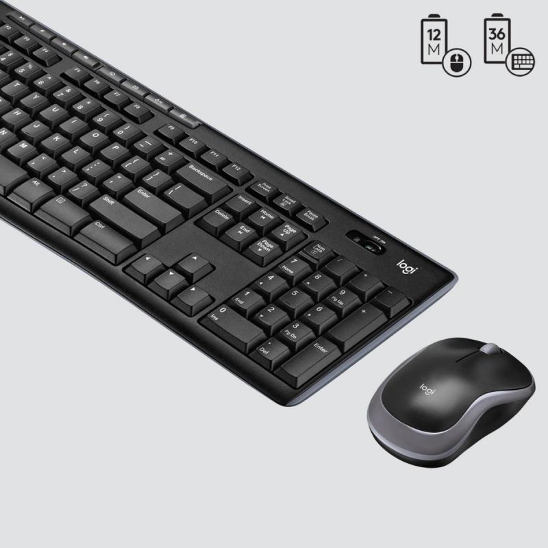KEYBOARD WRL COMBO MK270 ENG/DESKTOP 920-004508 LOGITECH