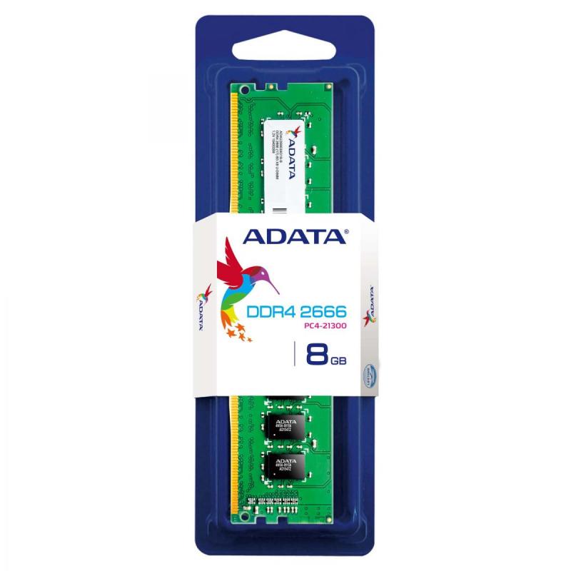 MEMORY DIMM 8GB PC21300 DDR4/AD4U266638G19-S ADATA MEMORY DIMM 8GB PC21300 DDR4/AD4U266638G19-S ADATA