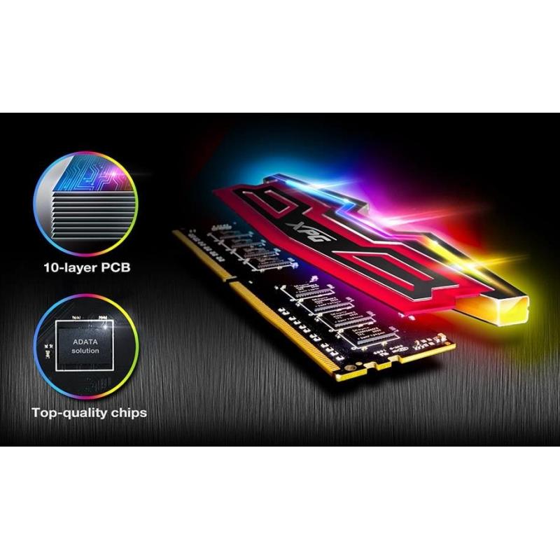 MEMORY DIMM 8GB PC24000 DDR4/AX4U300038G16-SRS ADATA