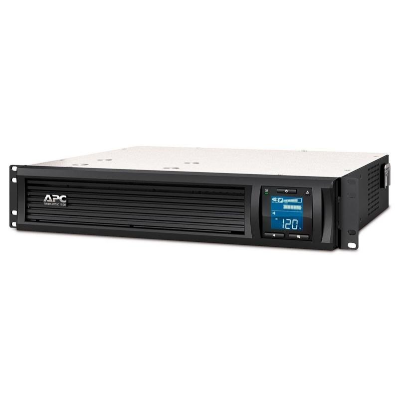 Smart-UPS C, Line Interactive, 1500VA, Rackmount 2U, 230V, 4x IEC C13 outlets, SmartConnect port, USB and Serial communication, AVR, Graphic LCD